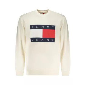 Tommy Hilfiger férfi cipzáras pulóver fehér