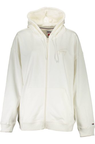 TOMMY HILFIGER FEHÉR CIPZÁROS NŐI PULÓVER