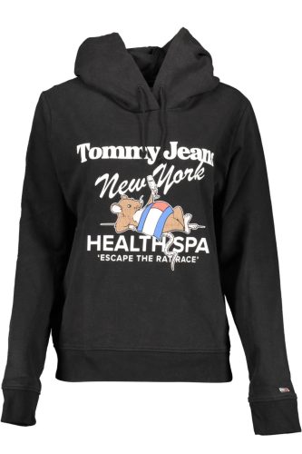 TOMMY HILFIGER  NŐI FEKETE PULÓVER