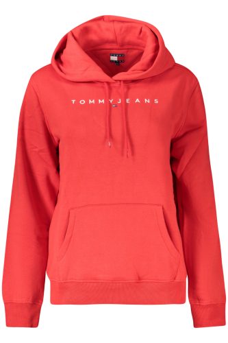 TOMMY HILFIGER NŐI PIROS CIPZÁROS PULÓVER