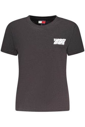 TOMMY HILFIGER RÖVID UJJÚ NŐI FEKETE PÓLÓ XS