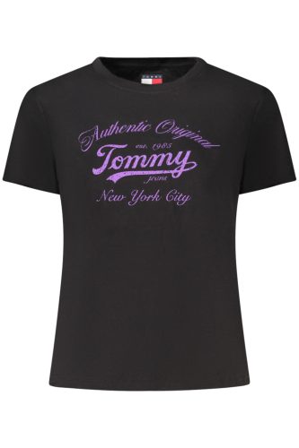 Tommy Hilfiger női fekete póló