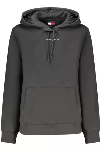 Tommy Hilfiger női fekete cipzáras pulóver