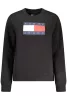 Tommy Hilfiger női fekete cipzáras pulóver