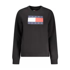 Tommy Hilfiger női fekete cipzáras pulóver