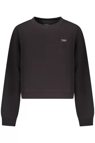 Tommy Hilfiger női fekete cipzáras pulóver