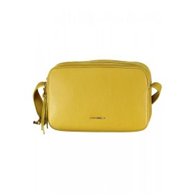   Coccinelle sárga női bőr oldaltáska, válltáska 23 x 15 x 9 cm
