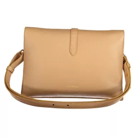   Coccinelle női barna bőr oldaltáska, crossbody 25 x 16 x 10 cm
