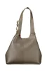 Coccinelle C-Easy sötét taupe női marhabőr hobó válltáska 30 x 25 x 10 cm