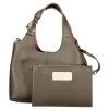 Coccinelle C-Easy sötét taupe női marhabőr hobó válltáska 20 x 15 x 13 cm