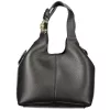 Coccinelle C-Easy fekete női marhabőr hobó válltáska 20 x 15 x 13 cm