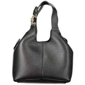   Coccinelle C-Easy fekete női marhabőr hobó válltáska 20 x 15 x 13 cm