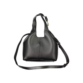   Coccinelle C-Easy fekete női marhabőr hobó válltáska 20 x 15 x 13 cm