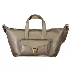   Coccinelle Beat Generation női taupe barna bőr kézitáska 30 x 21 x 15 cm