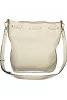 Coccinelle Beat Generation fehér bőr bucketbag, vödörtáska 27 × 21 × 14 cm