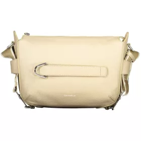    Coccinelle Gretel Ribbon bézs női bőr oldaltáska, crossbody 26 x 20 x 7 cm