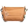 Coccinelle Gretel Ribbon konyakbarna női bőr oldaltáska, crossbody  26 x 20 x 7 cm