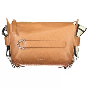   Coccinelle Gretel Ribbon konyakbarna női bőr oldaltáska, crossbody  26 x 20 x 7 cm