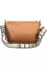 Coccinelle Gretel Ribbon konyakbarna női bőr oldaltáska, crossbody  26 x 20 x 7 cm
