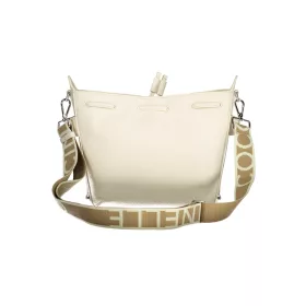   Coccinelle törtfehér női bőr vödörtáska, bucketbag 25 x 24 x 6 cm