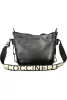 Coccinelle fekete női bőr vödörtáska, bucketbag 25 x 24 x 6 cm