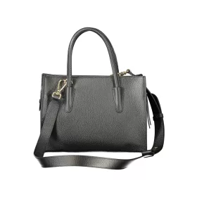   Coccinelle Myrtha26 fekete női bőr tote bag, oldalpánttal 26 x 19 x 12 cm