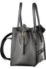 Coccinelle Myrtha26 fekete női bőr tote bag, oldalpánttal 26 x 19 x 12 cm