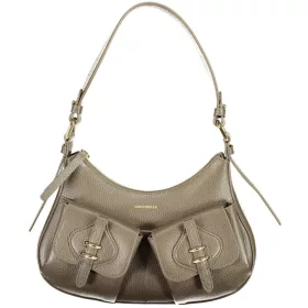 Coccinelle Mavery taupe női bőr válltáska 29 x 17 x 6 cm