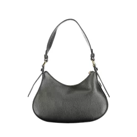   Coccinelle Mavery Pocket fekete női bőr válltáska 29 x 17 x 6 cm