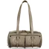 Coccinelle Mavery Pocket taupe női bőr válltáska 30 x 14 x 14 cm