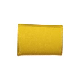 Coccinelle női sárga bőr pénztárca 14 x 10 x 4 cm