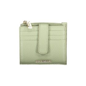 Coccinelle női pénztárca zöld 10 x 9 x 2 cm