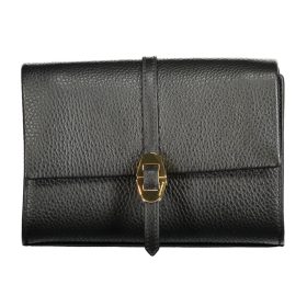 Coccinelle fekete, bőr női válltáska  20 x 14 x 7 cm