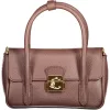 Coccinelle U4K C-Me Lock mokkabarna női marhabőr kézitáska 20 x 11 x 6 cm