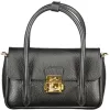 Coccinelle U4K C-Me Lock fekete női marhabőr kézitáska 20 x 11 x 6 cm