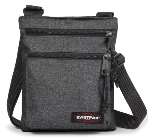 Eastpak: Rusher Black Denim, sötétszürke oldaltáska