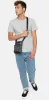Eastpak: Rusher Black Denim, sötétszürke oldaltáska