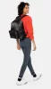 Eastpak Padded Pak'R Satin Black fényes szatén hátizsák