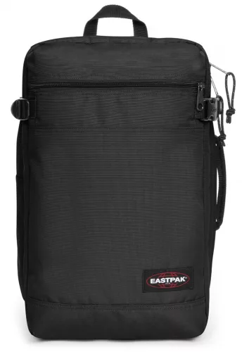 Eastpak Trainsit'r Pack Black hátizsák, utazótáska, 17"