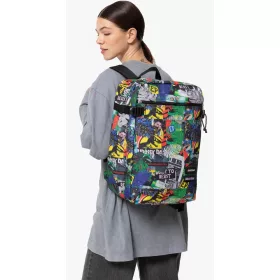   Eastpak Transit'r Pack Jurassic park mintás hátizsák, utazótáska, 16" laptoptartóval