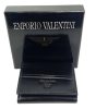 Emporio Valentini fekete férfi bőr pénztárca 10 x 9 cm