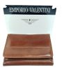 Emporio Valentini barna férfi bőr pénztárca 12,5 x 10 cm