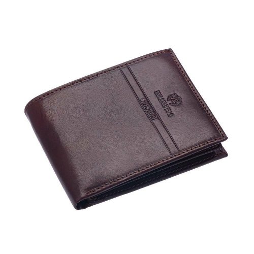 Emporio Valentini barna férfi bőr pénztárca 12,5 x 9,5 cm