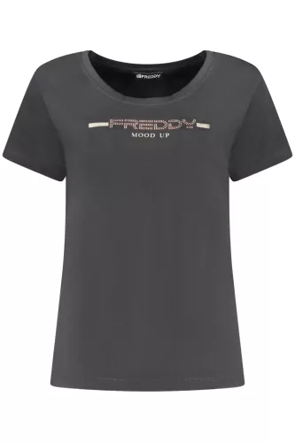 Freddy női rövid ujjú póló fekete