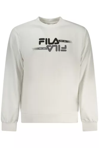 Fila férfi fehér cipzáras pulóver