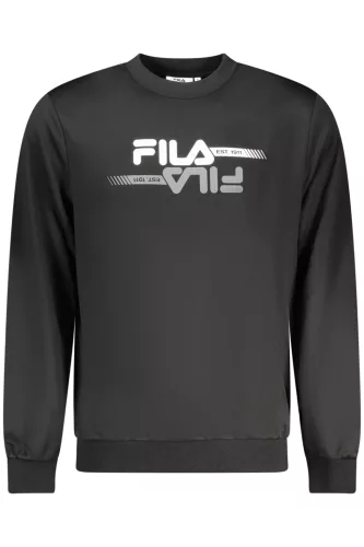 Fila férfi fekete cipzáras pulóver