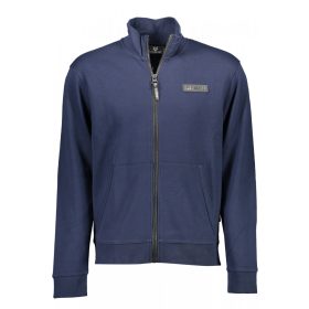 Plein Sport férfi kék cipzáros pulóver