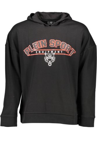 PLEIN SPORT FÉRFI FEKETE CIPZÁROS PULÓVER XL