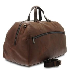 Giudi barna bőr utazótáska