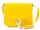 Giudi sárga női bőr válltáska 22 cm × 20 cm